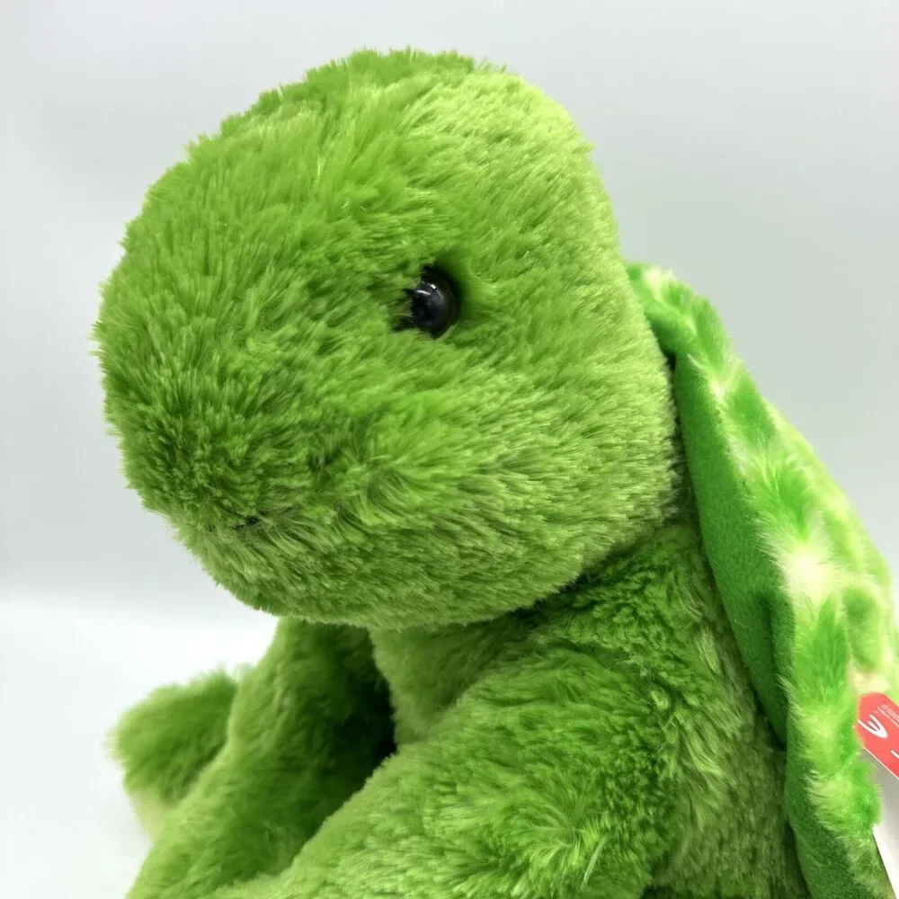 Aurora World Green Turtle Sitting Plush Stuffed Animal 13